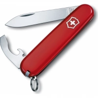 Нож перочинный Victorinox Bantam, сталь X55CrMo14, рукоять Cellidor®, красный купить в Долгопрудном